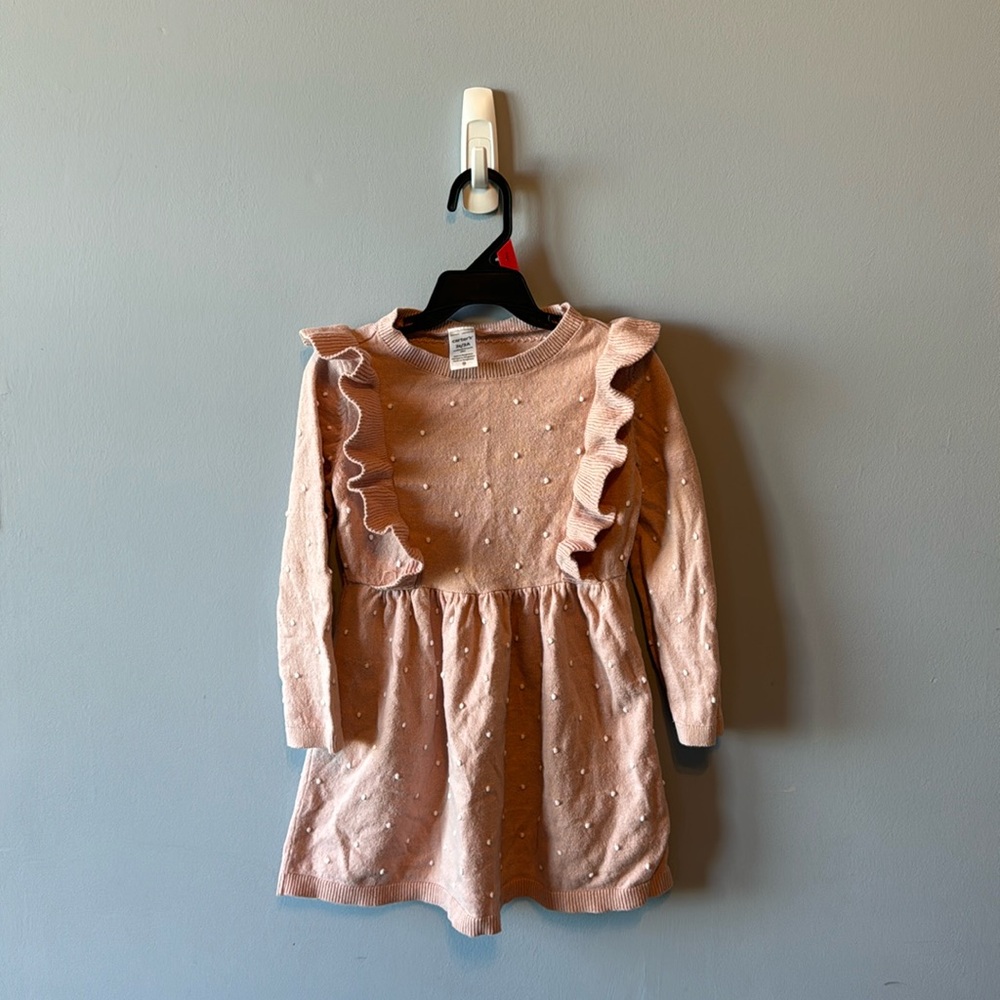3T girls soft pink dress